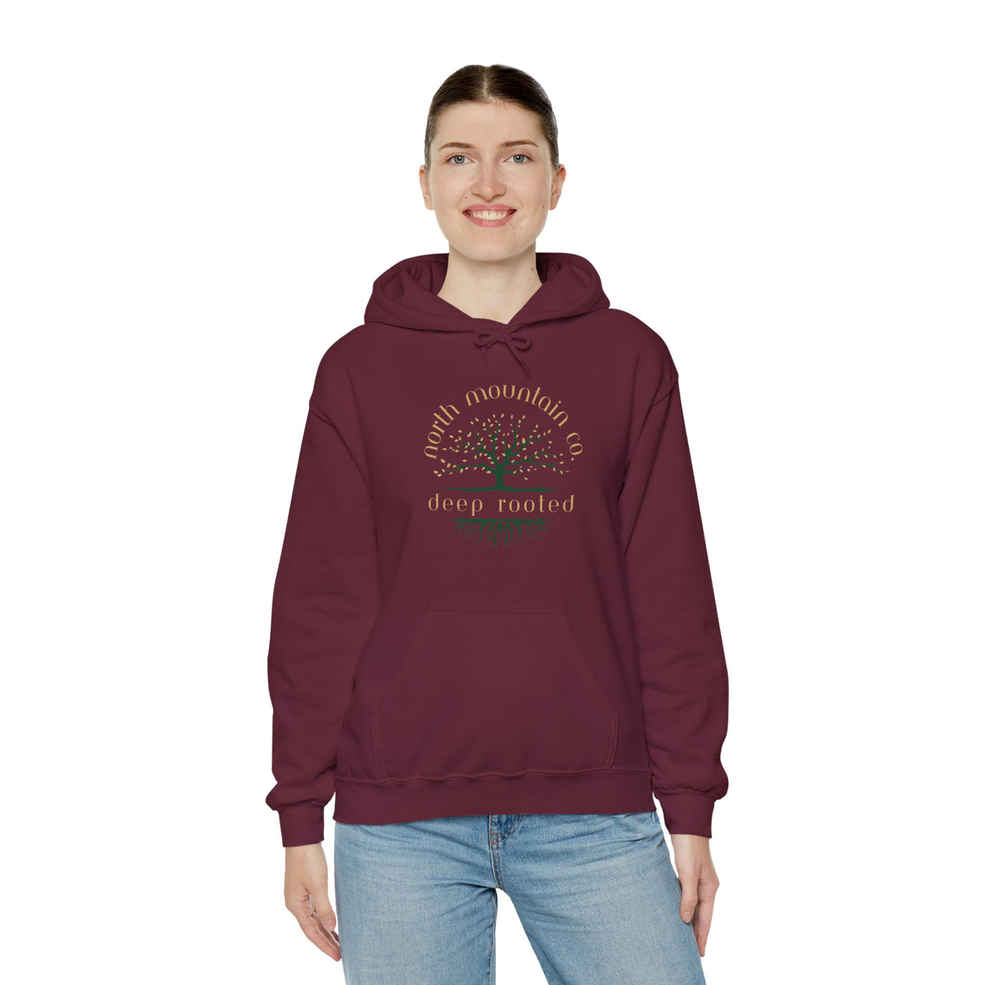 Roots Reach Deep Heavy Blend™ Hooded Sweatshirt