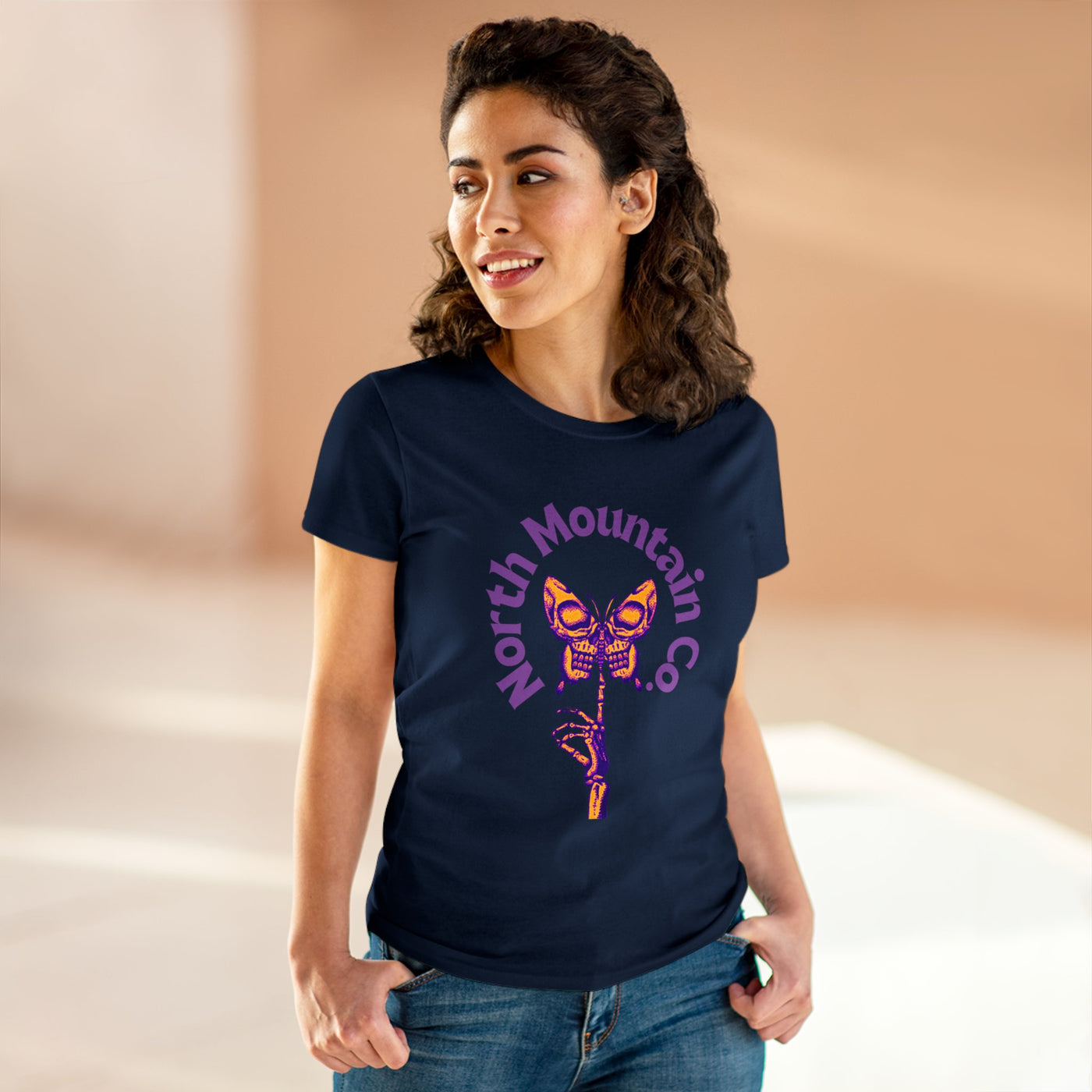 Death Of The Monarch  Midweight Cotton Tee