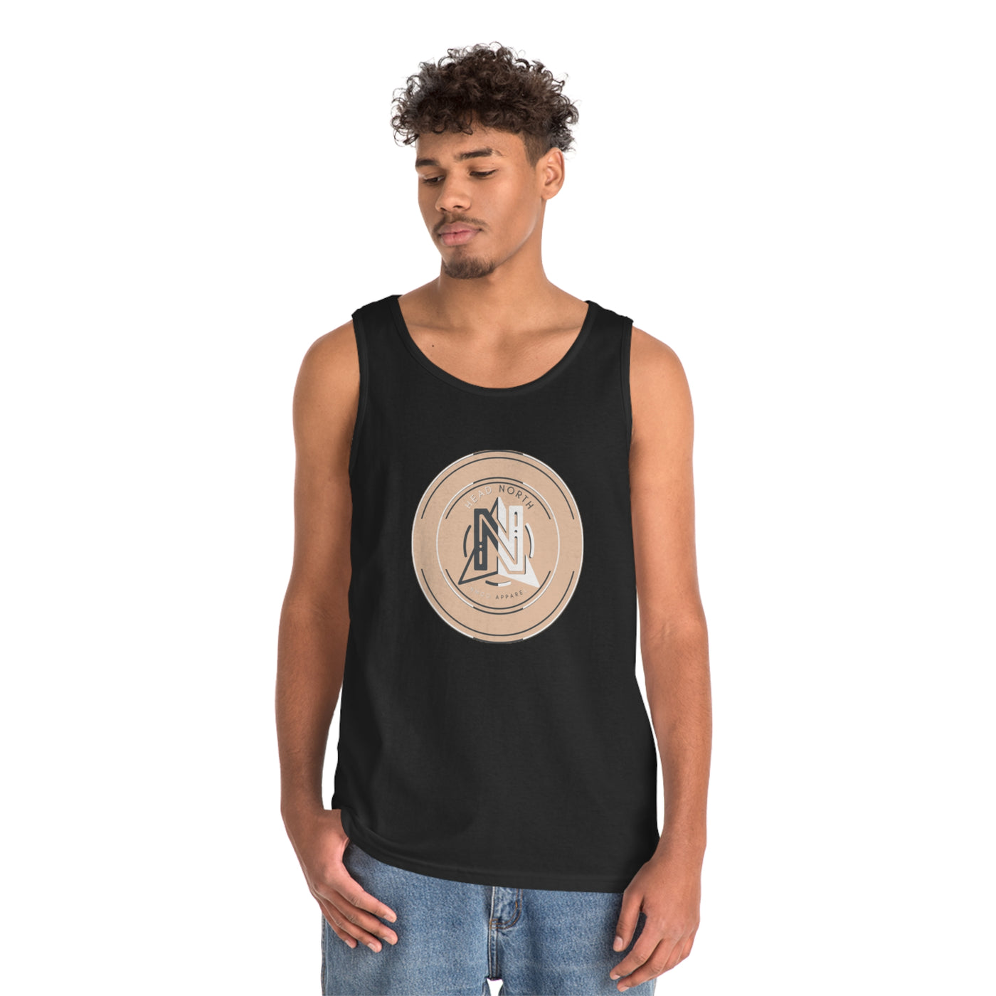 Head North Heavy Cotton Tank Top