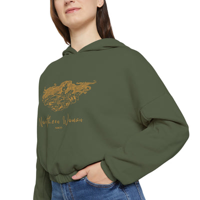 Northern Woman Cinched Bottom Hoodie