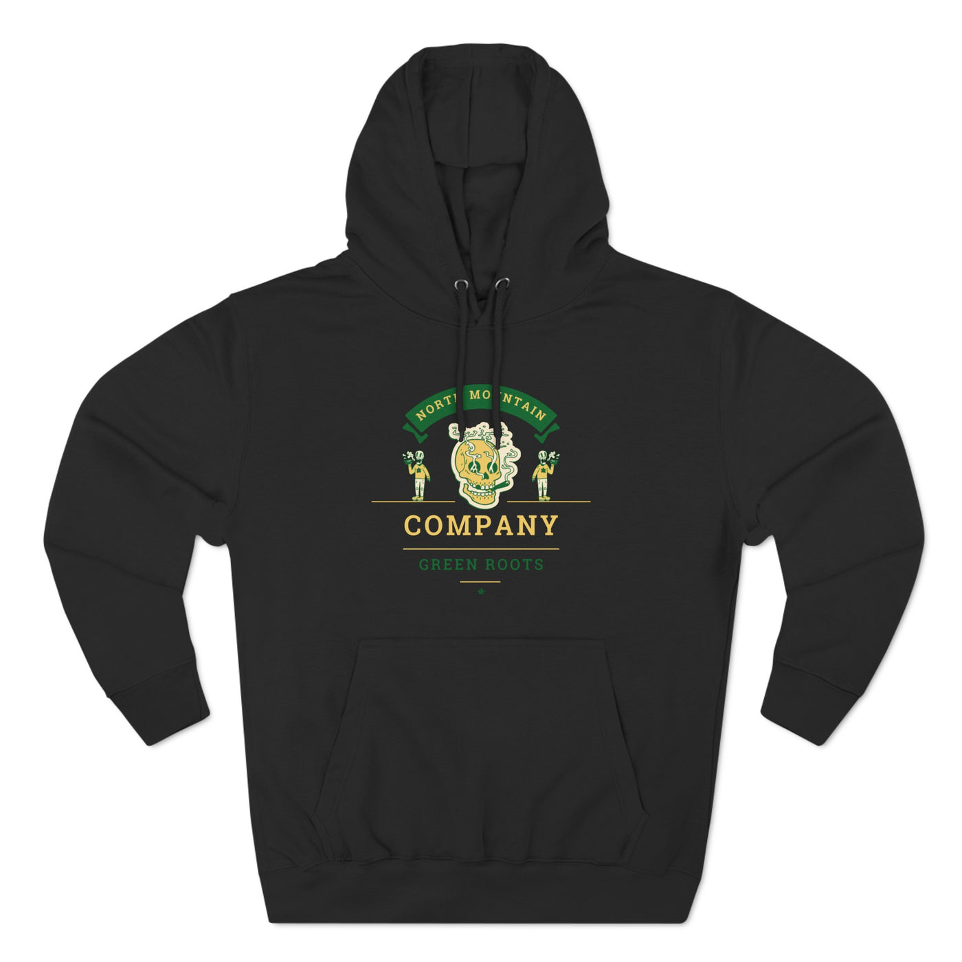 My Roots Are Green Three-Panel Fleece Hoodie