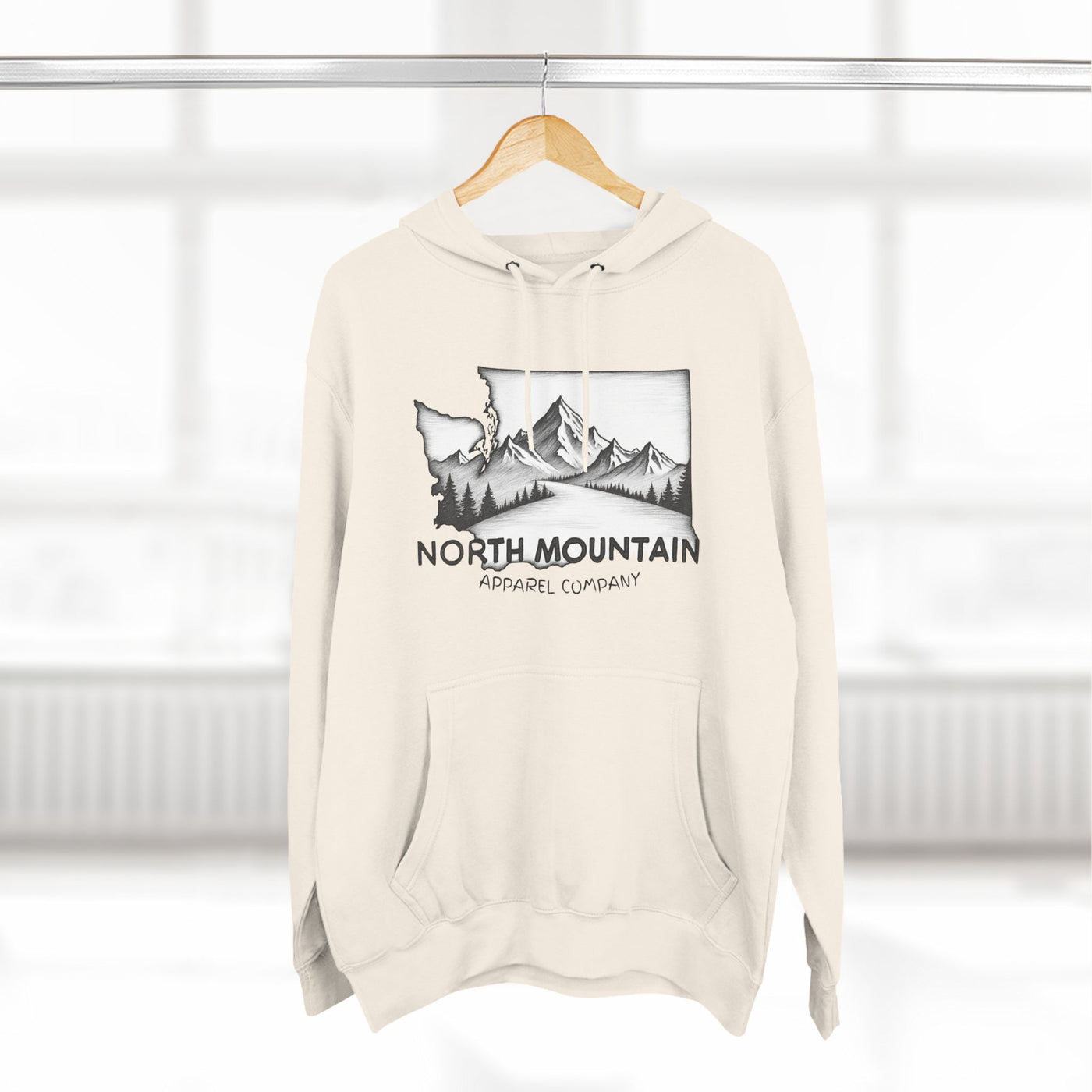 Explore The PNW- Fleece Hoodie