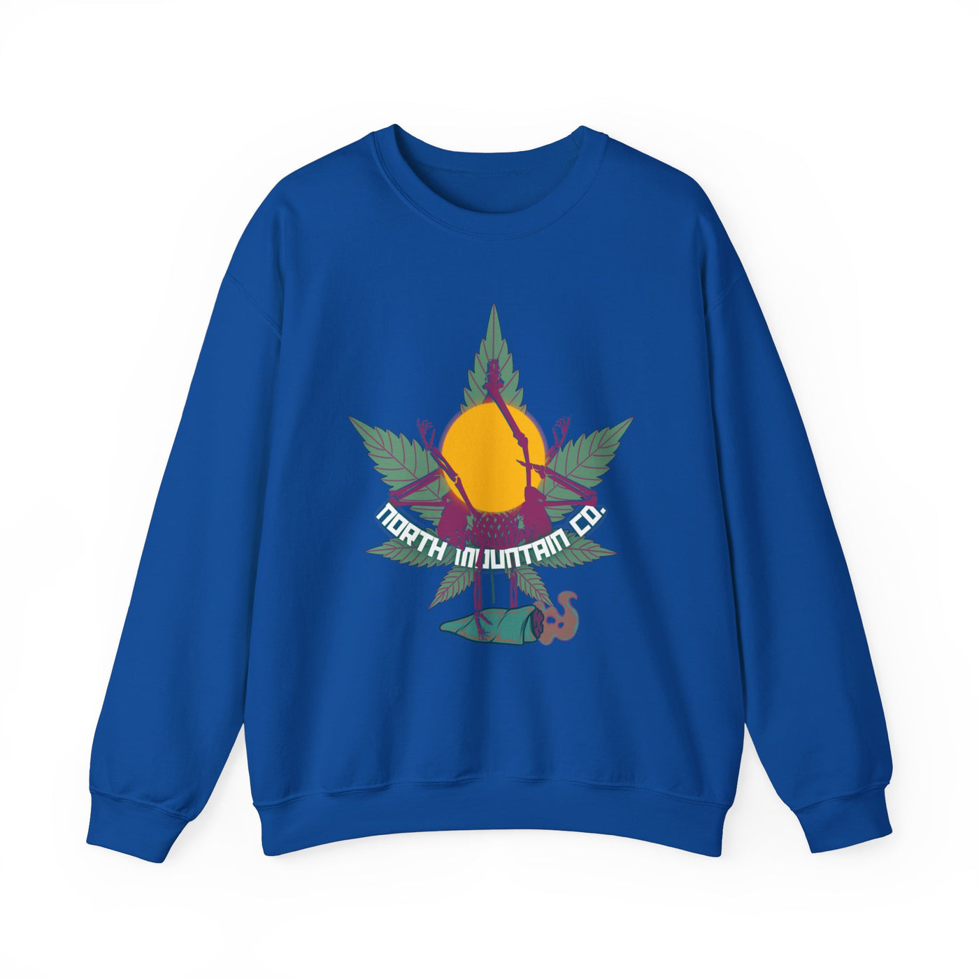 Burn And Turn  Heavy Blend™ Crewneck Sweatshirt