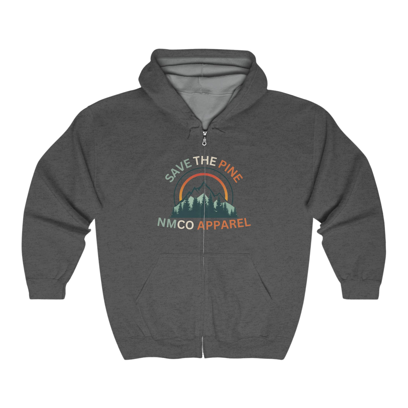 Save The Pine Unisex Heavy Blend™ Full Zip Hooded Sweatshirt