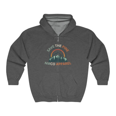 Save The Pine Unisex Heavy Blend™ Full Zip Hooded Sweatshirt