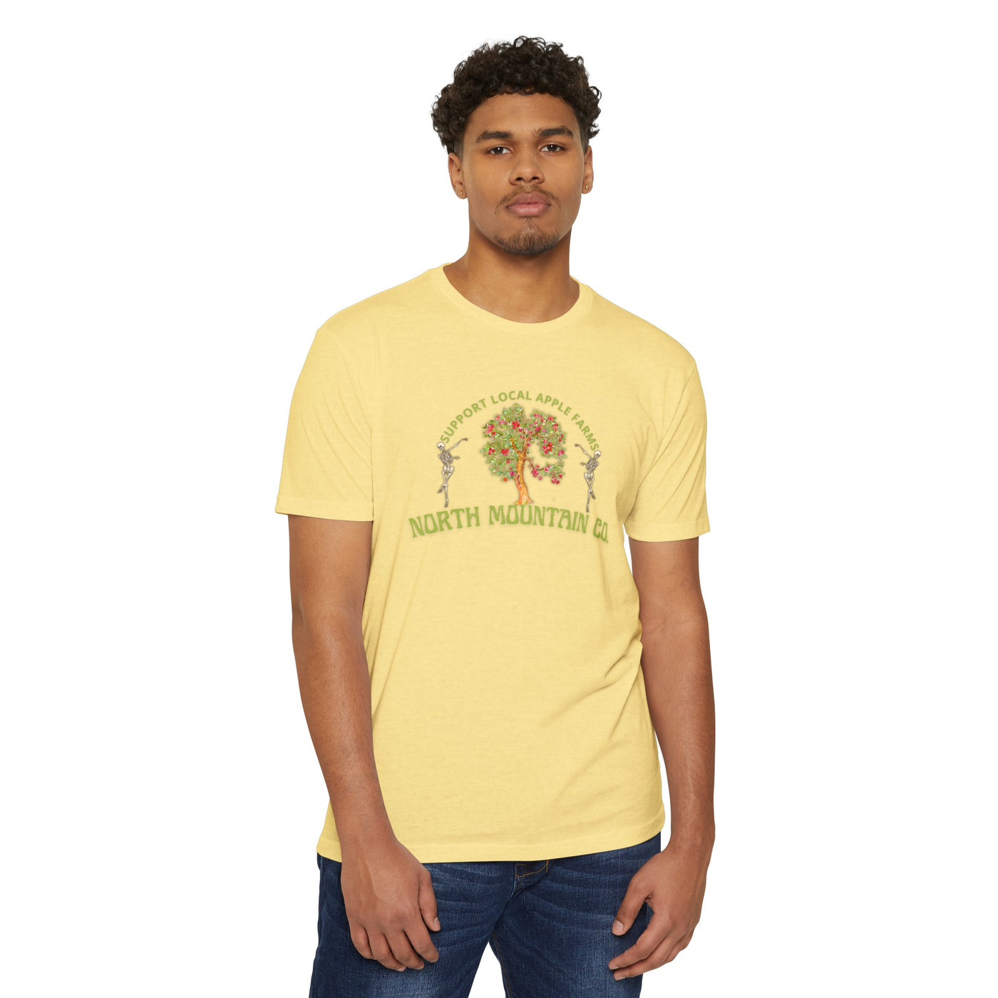 Support Local Apple Farms CVC Jersey T-shirt