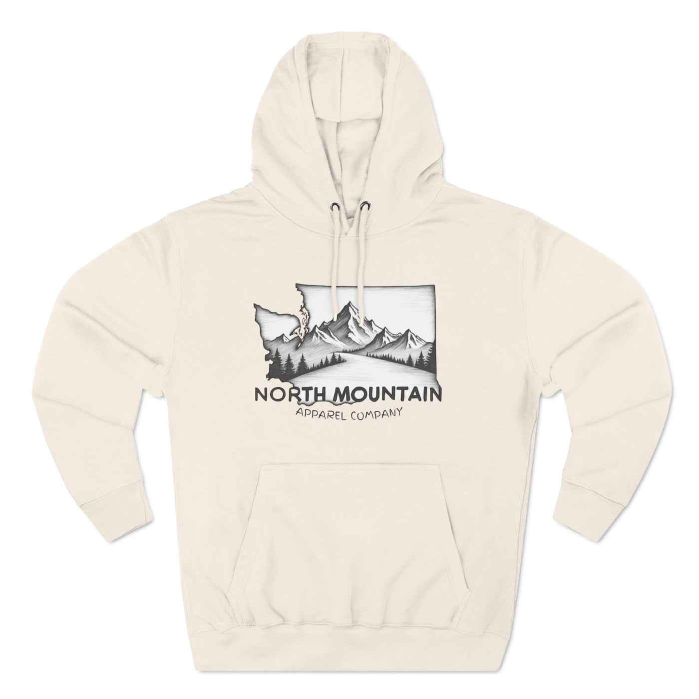 Explore The PNW- Fleece Hoodie