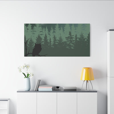 Owl at Midnight Classic Canvas