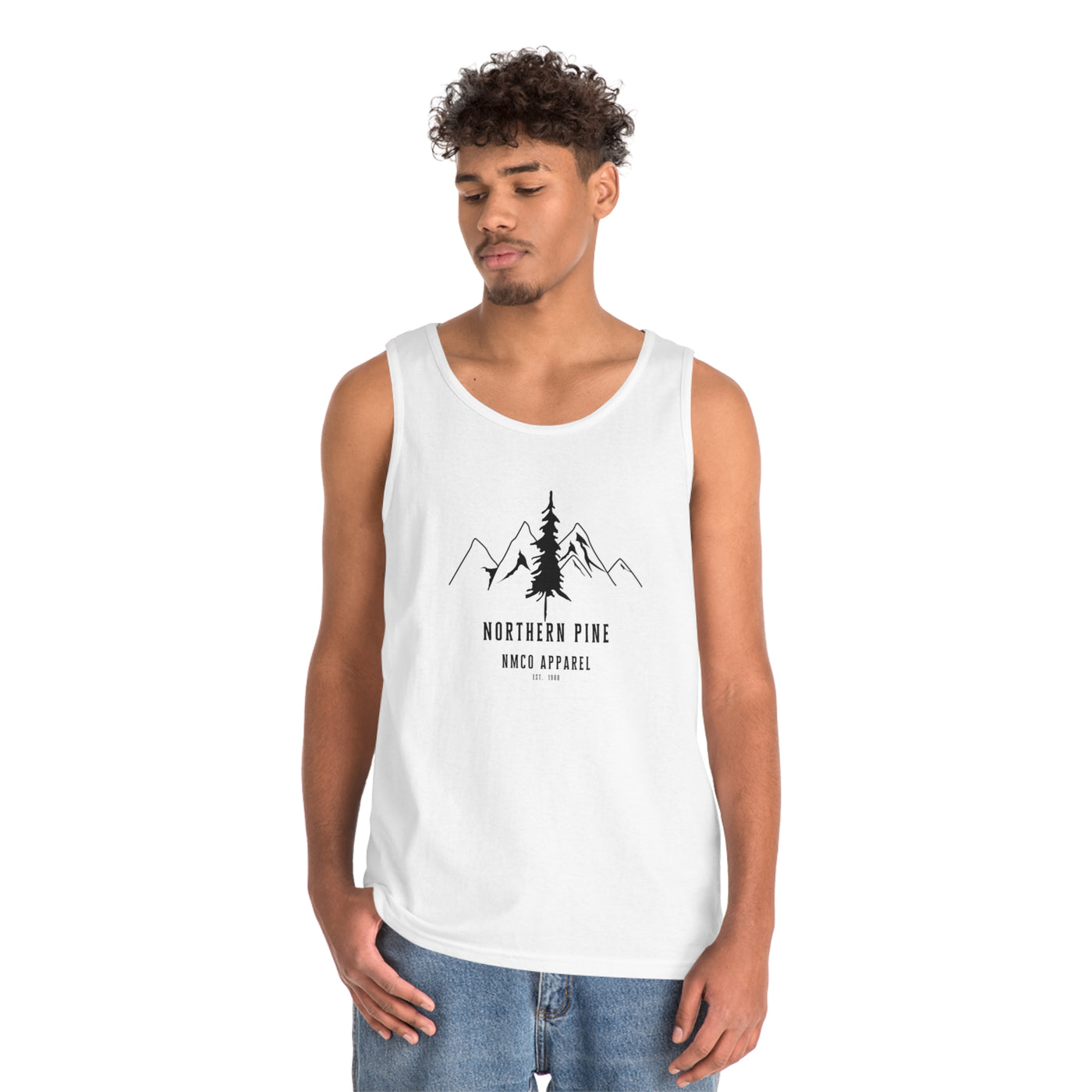 Northern Pines Heavy Cotton Tank Top