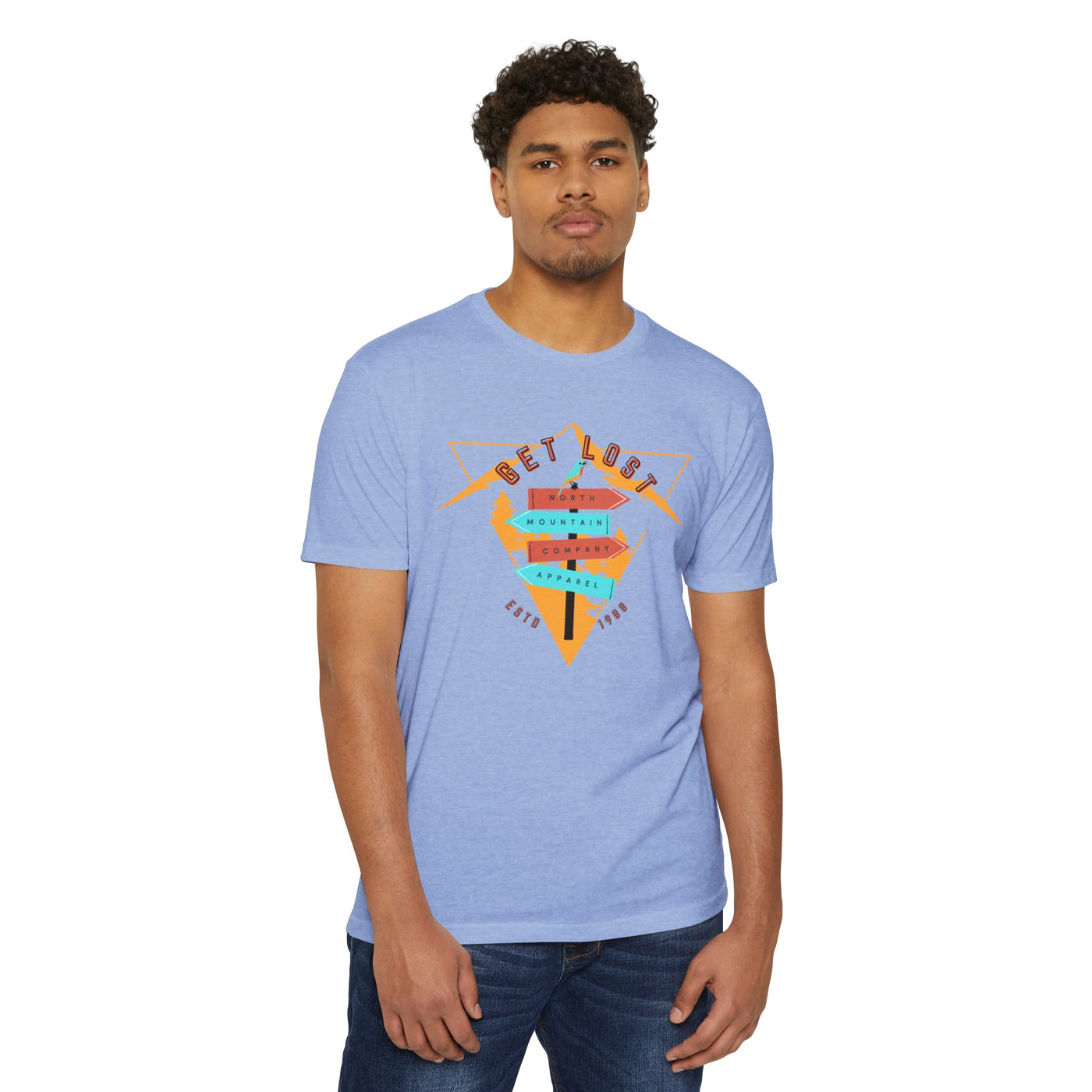 Get Lost CVC Jersey T-shirt