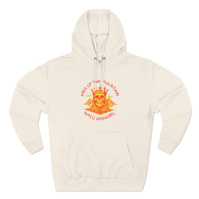 Fleece Hoodie King of PNW Mountains Aggressive Wild Pride