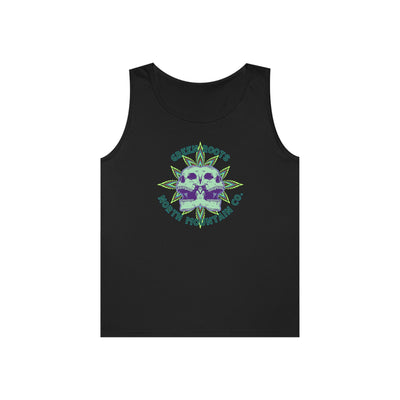 Green Roots  Heavy Cotton Tank Top