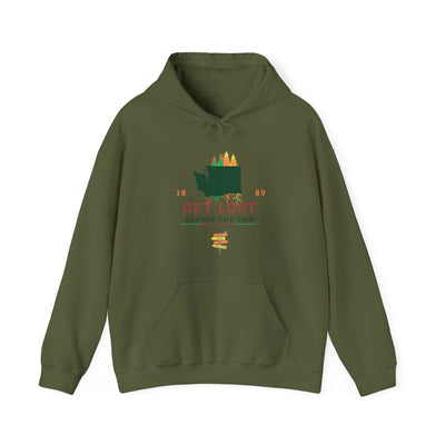 Across The PNW Heavy Blend™ Hooded Sweatshirt