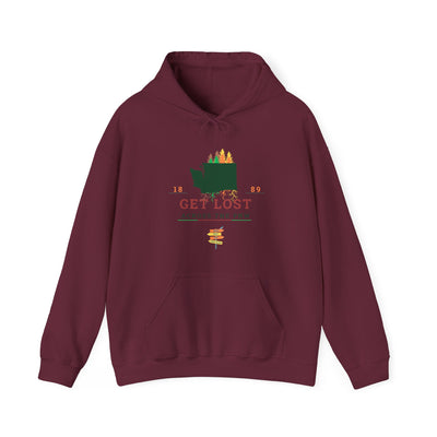 Across The PNW Heavy Blend™ Hooded Sweatshirt