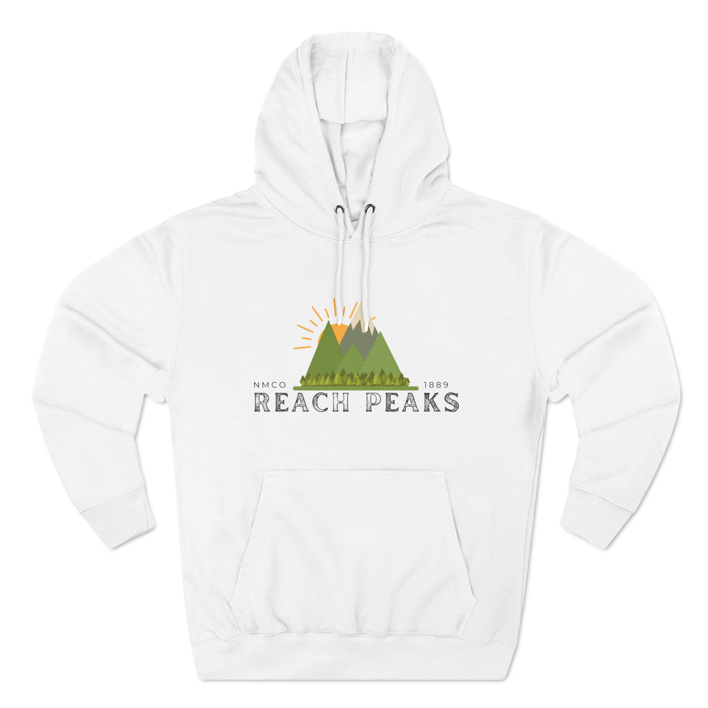 Reach Peaks Three-Panel Fleece Hoodie