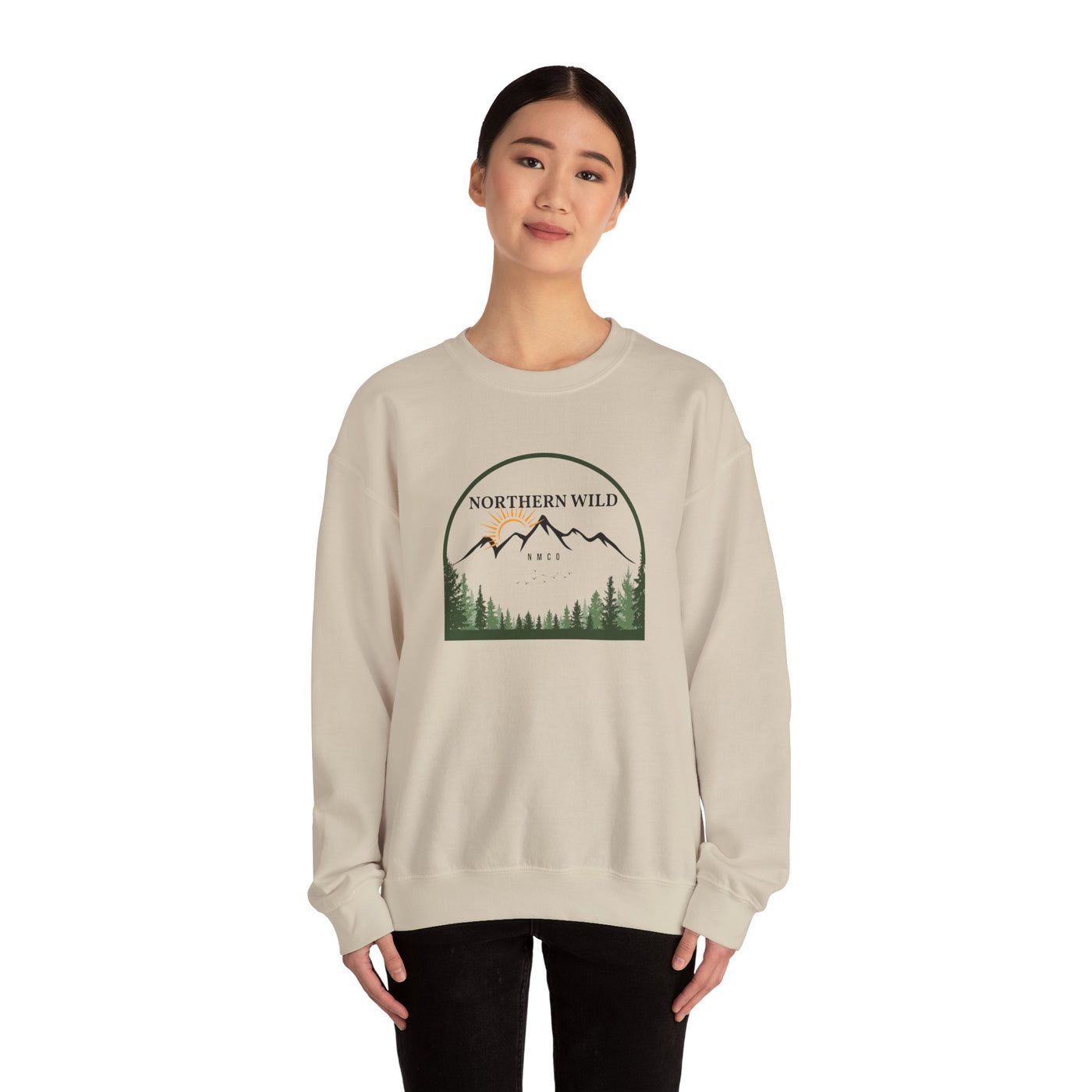 Northern Wild Heavy Blend™ Crewneck Sweatshirt