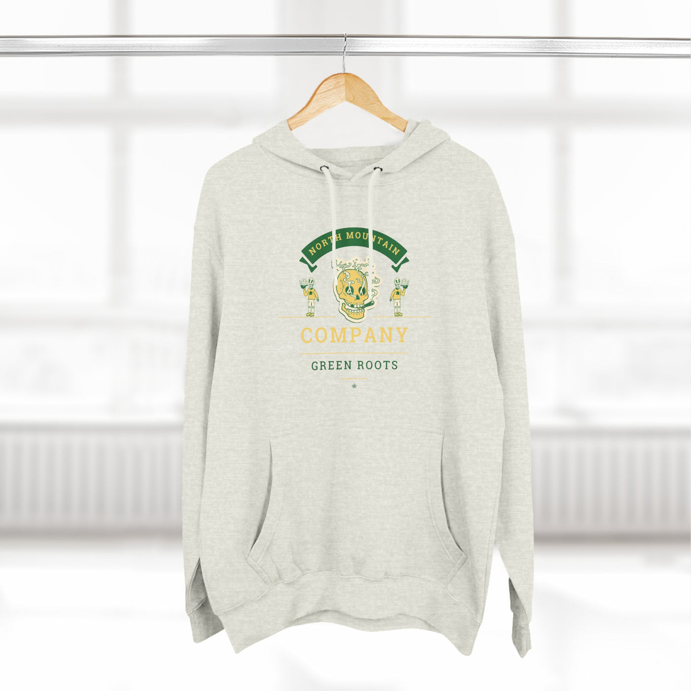 My Roots Are Green Three-Panel Fleece Hoodie