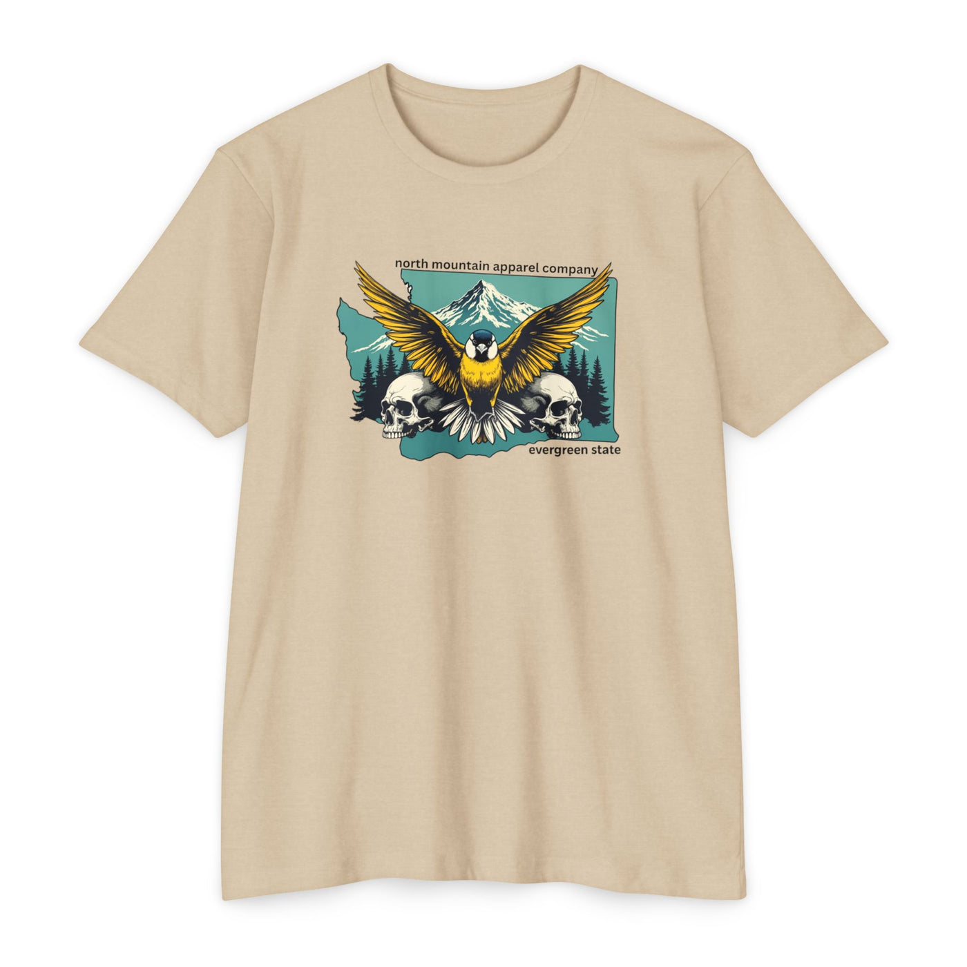 Flight Of The Evergreens CVC Jersey T-shirt