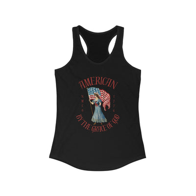 By The Grace Of God Racerback Tank