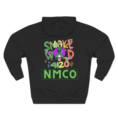 Smoke Weed Everyday Three-Panel Fleece Hoodie