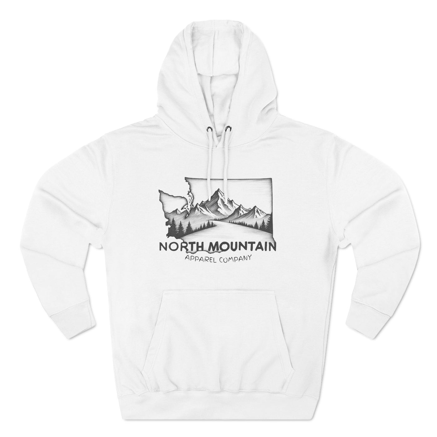 Explore The PNW- Fleece Hoodie