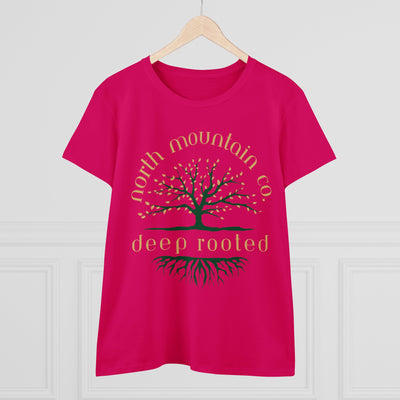 Roots Reach Deep Midweight Cotton Tee