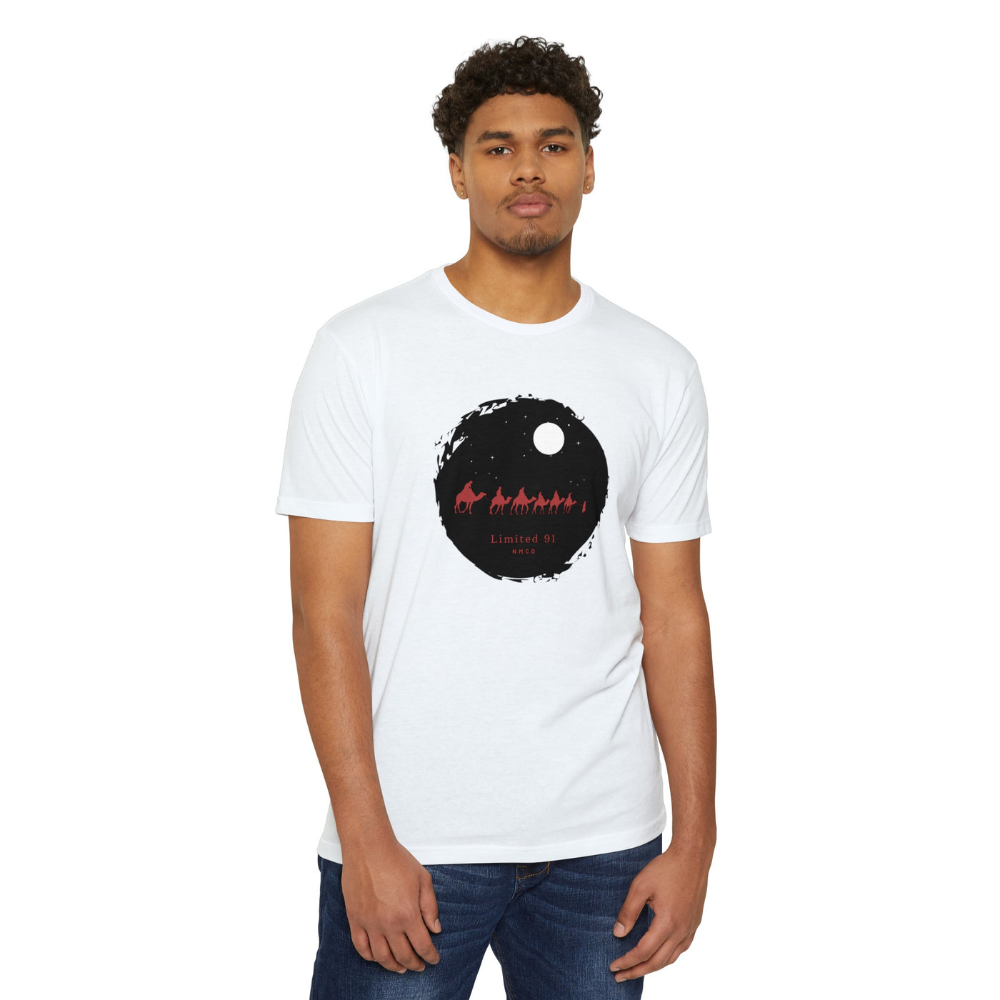 Wander The Desert  CVC Jersey T-shirt