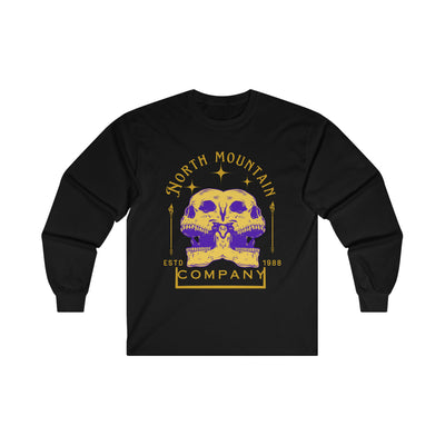 Dueling Skulls Ultra Cotton Long Sleeve Tee