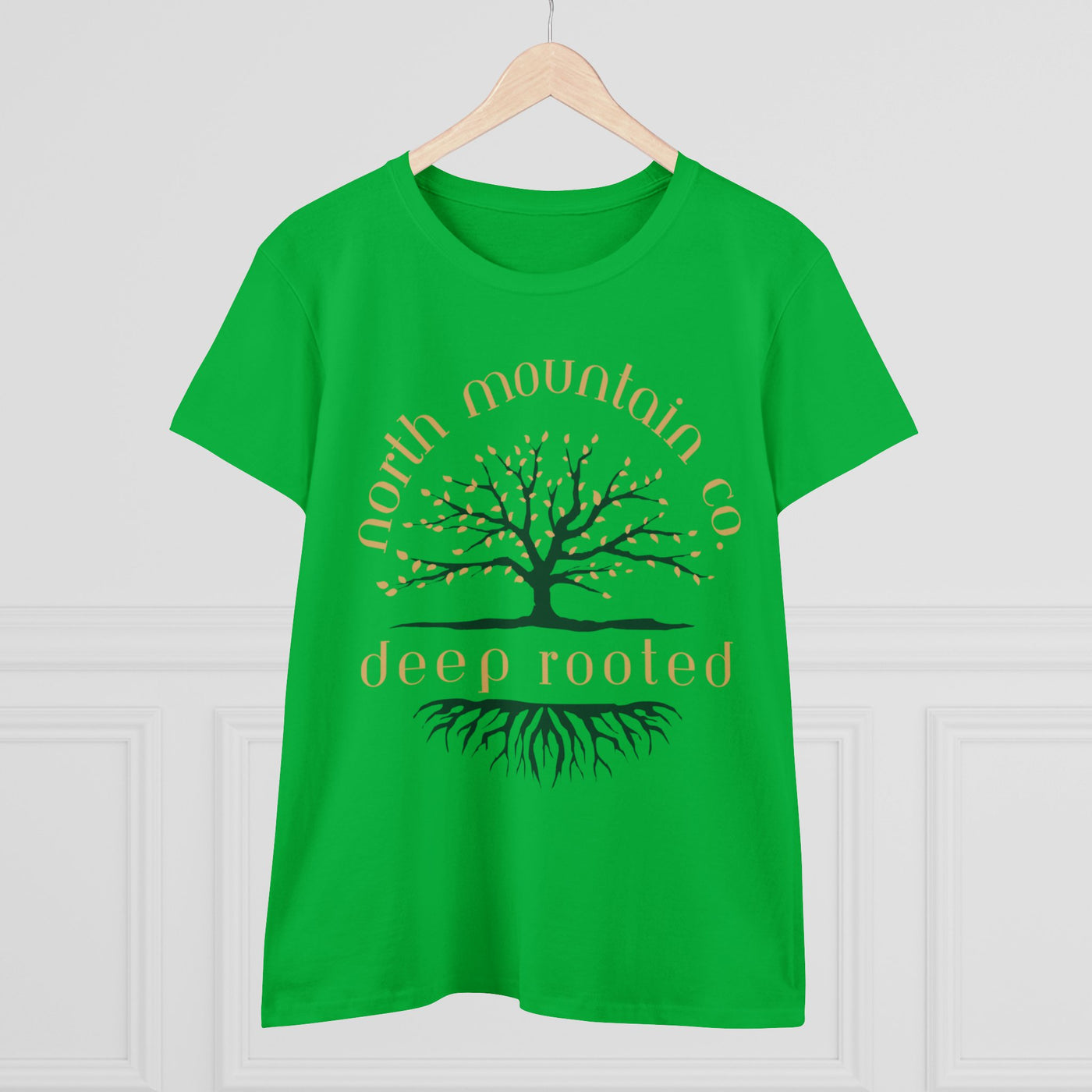 Roots Reach Deep Midweight Cotton Tee