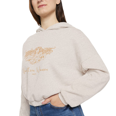 Northern Woman Cinched Bottom Hoodie