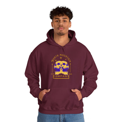 Dueling Skulls Heavy Blend Hoodie