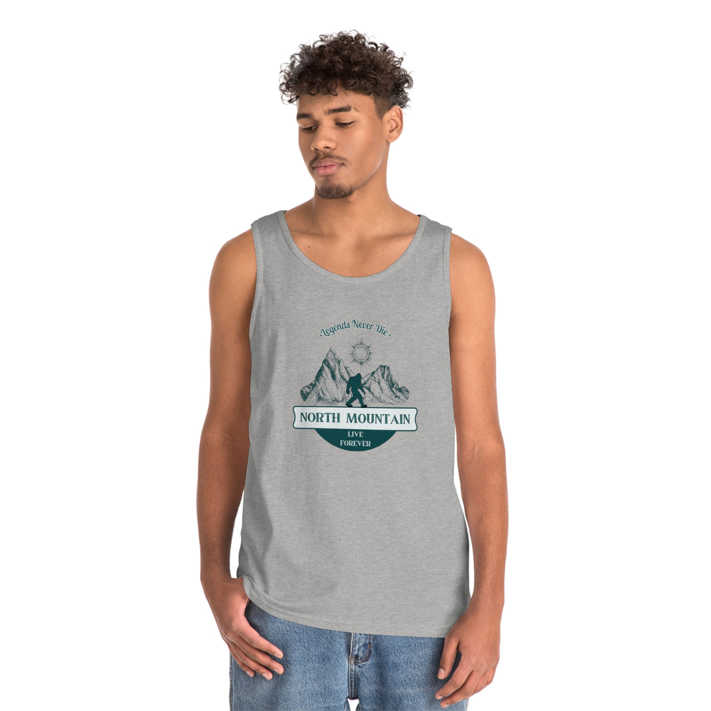 Legends Never Die Heavy Cotton Tank Top