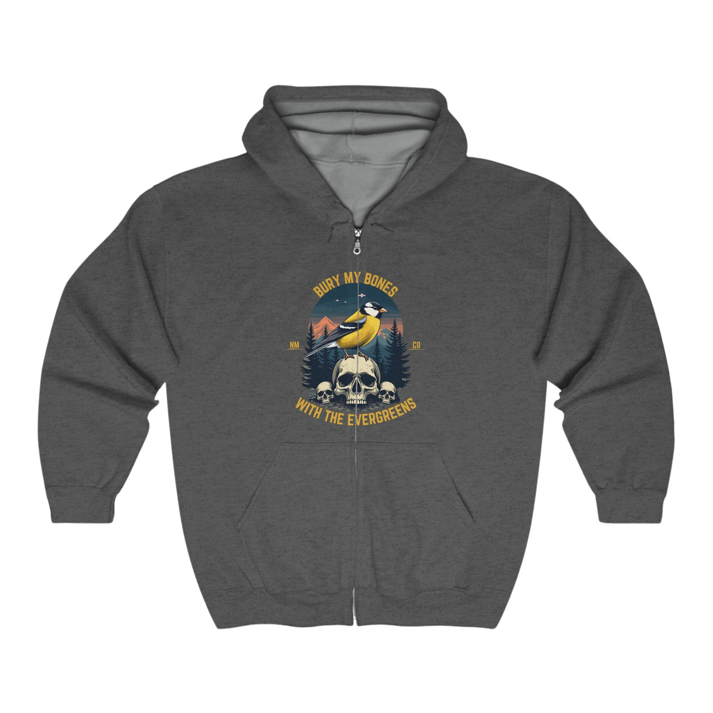 With The Evergreens Heavy Blend™ Full Zip Hooded Sweatshirt