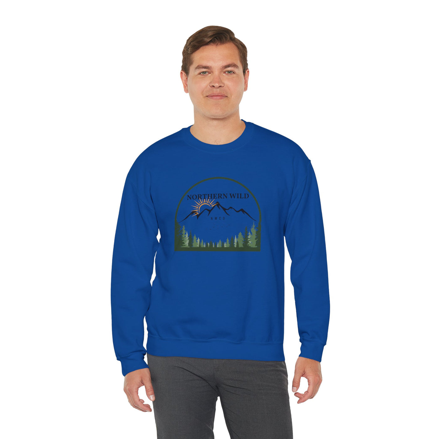 Northern Wild Heavy Blend™ Crewneck Sweatshirt