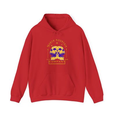 Dueling Skulls Heavy Blend Hoodie