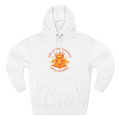 Fleece Hoodie King of PNW Mountains Aggressive Wild Pride