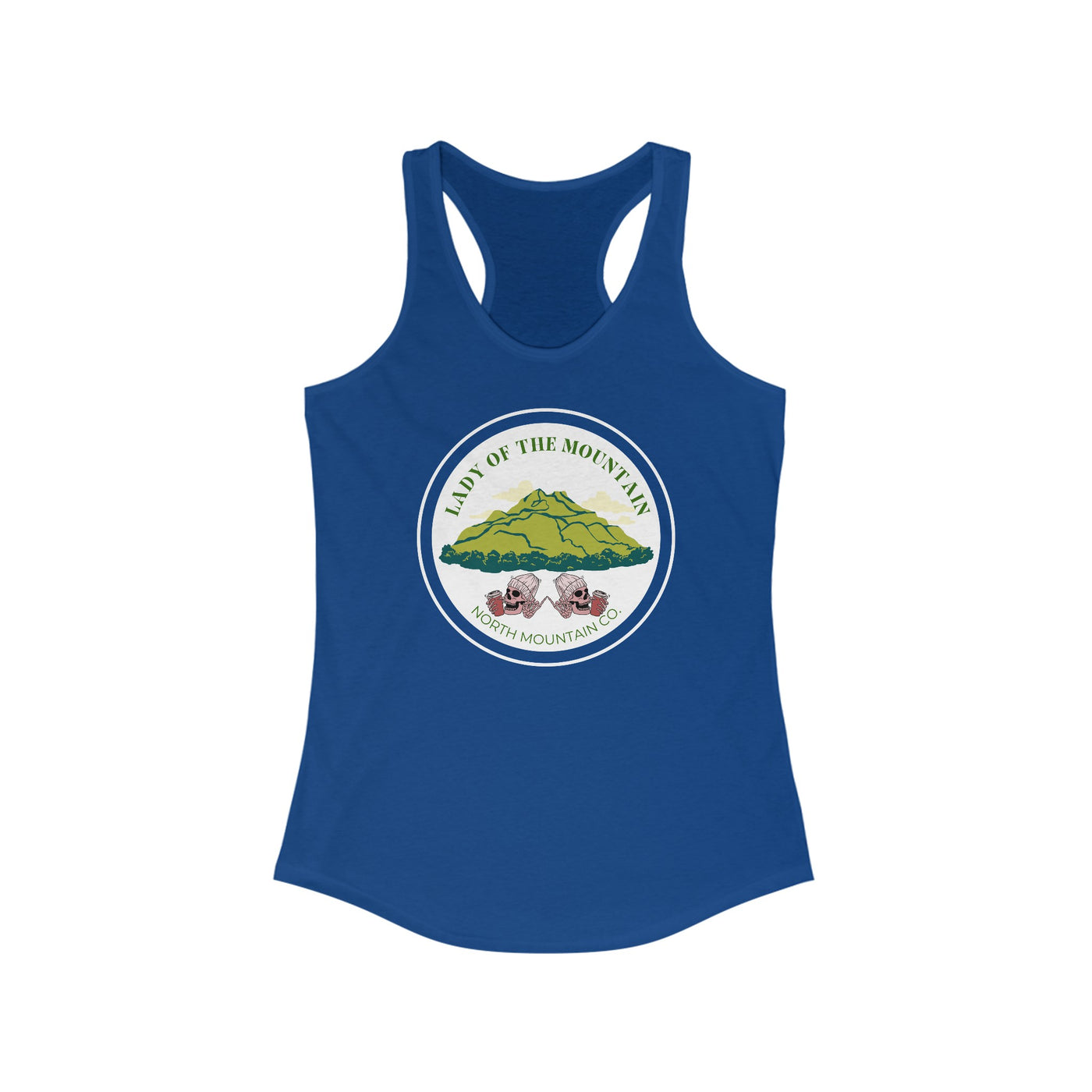 Lady Of The Mountain Racerback Tank