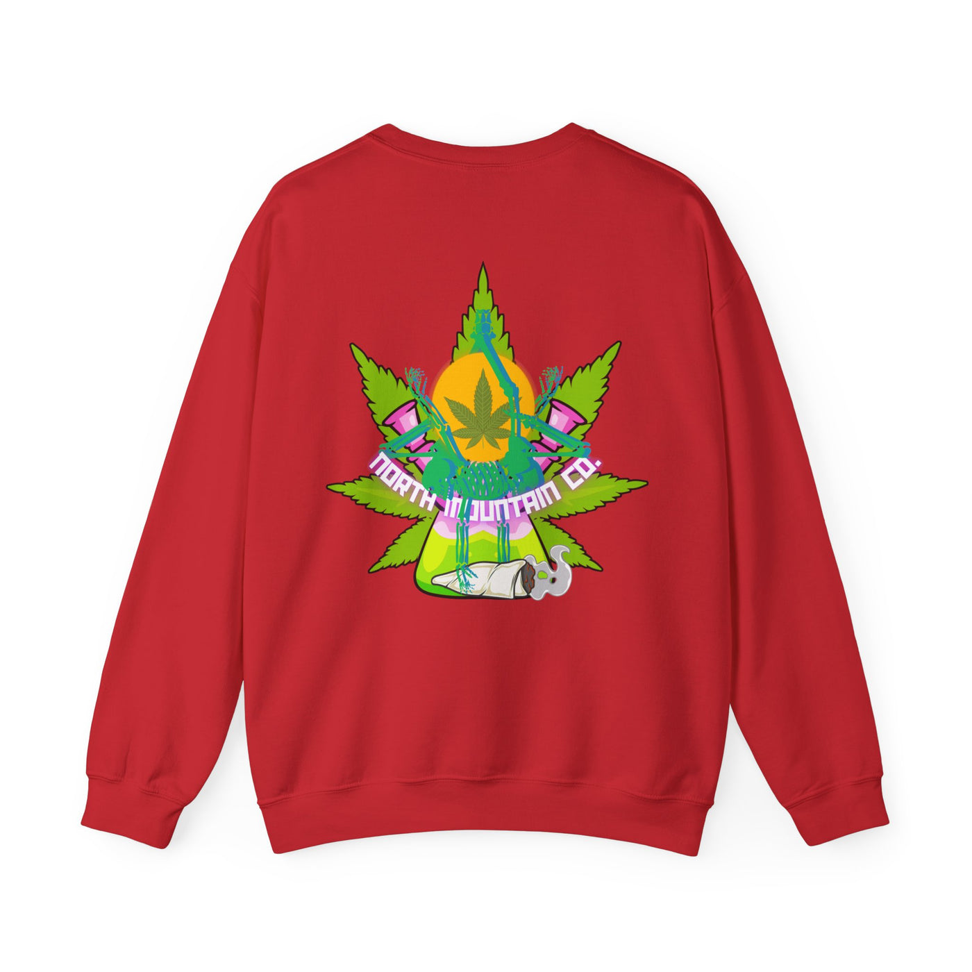 Burn And Turn  Heavy Blend™ Crewneck Sweatshirt