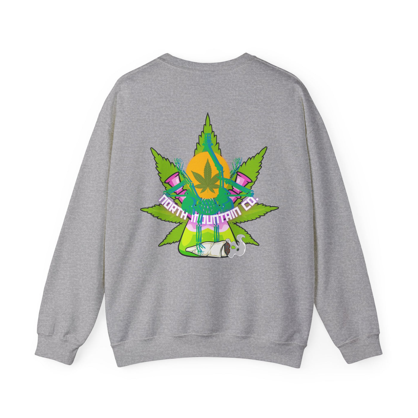 Burn And Turn  Heavy Blend™ Crewneck Sweatshirt