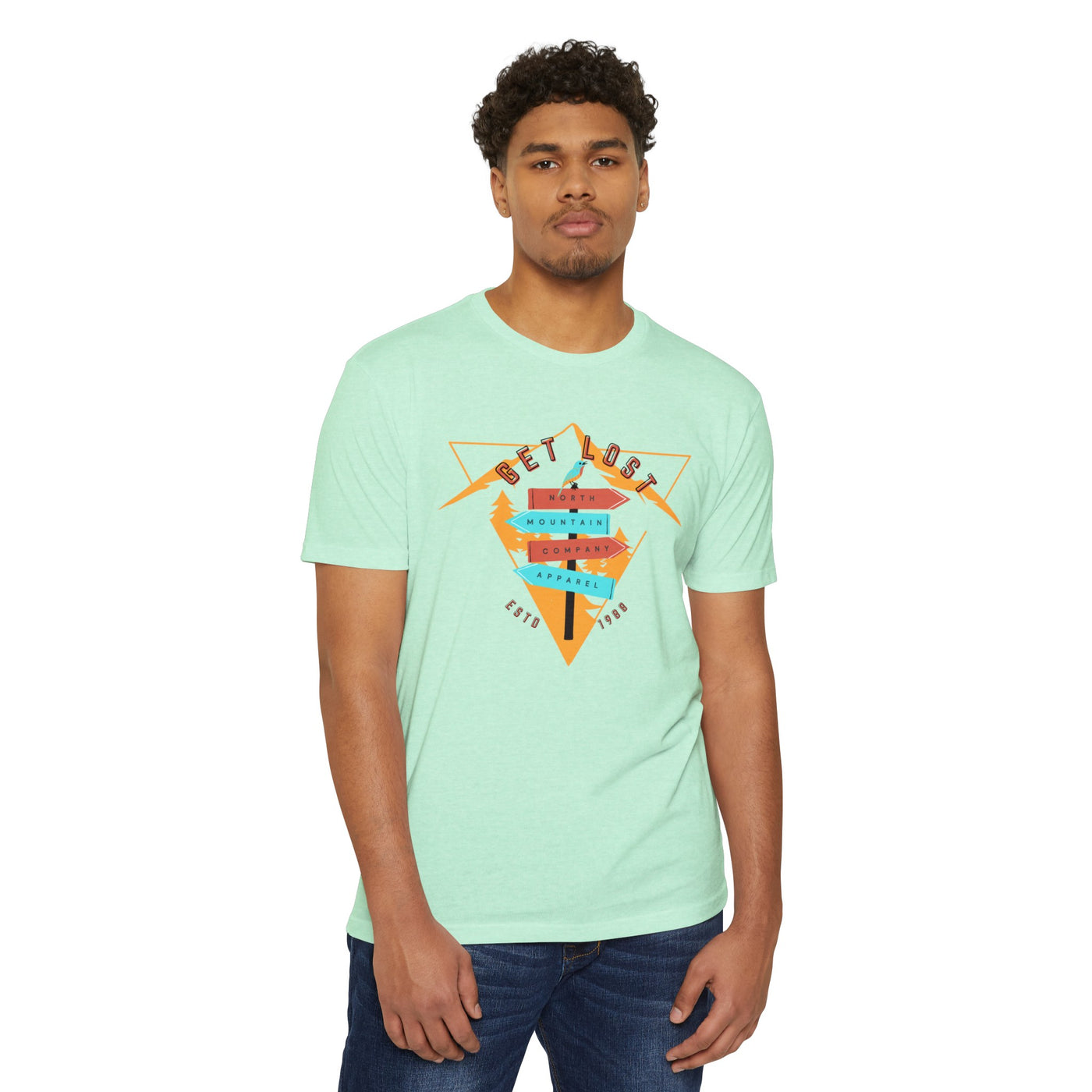 Get Lost CVC Jersey T-shirt