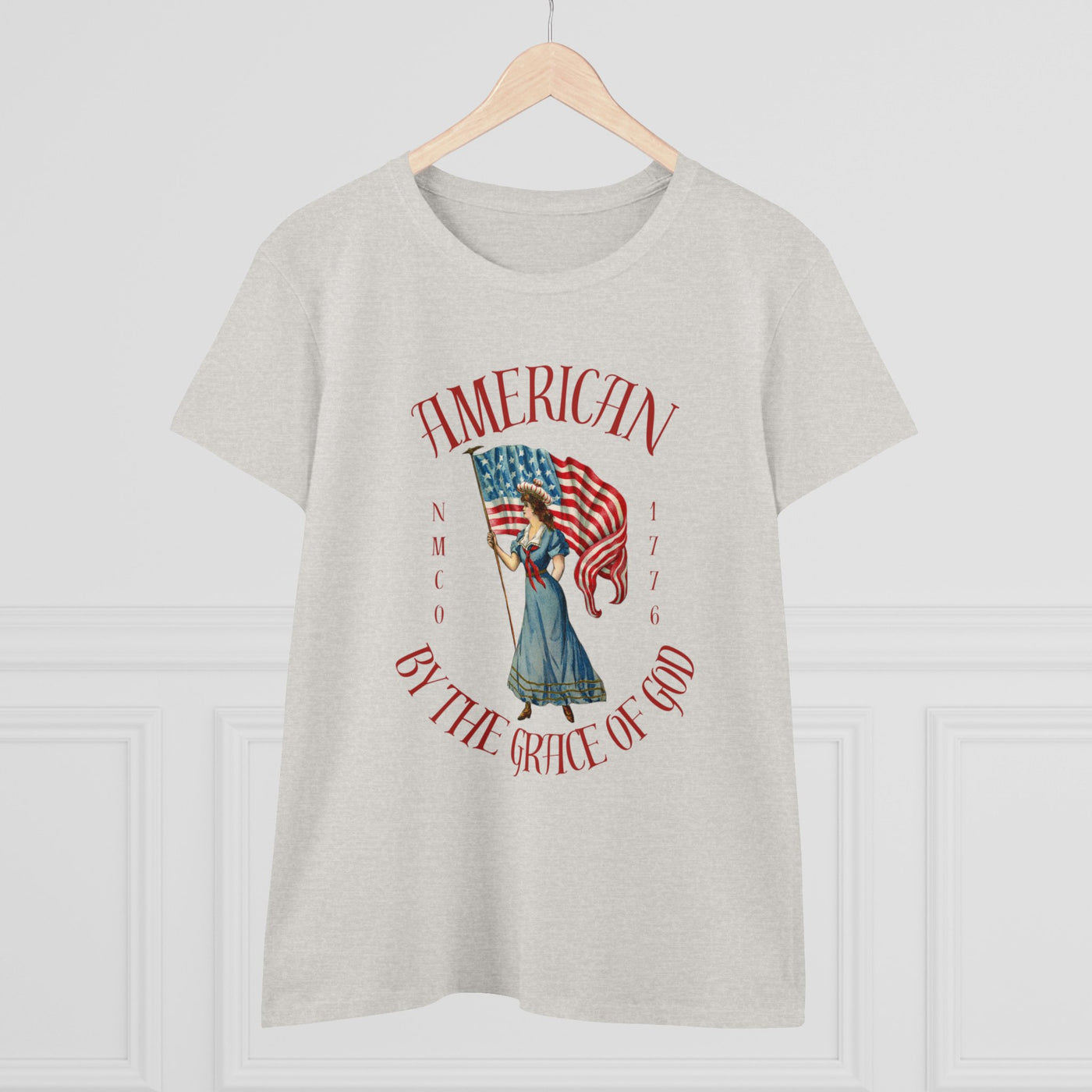 By The Grace Of God Midweight Cotton Tee