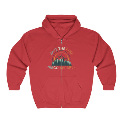 Save The Pine Unisex Heavy Blend™ Full Zip Hooded Sweatshirt