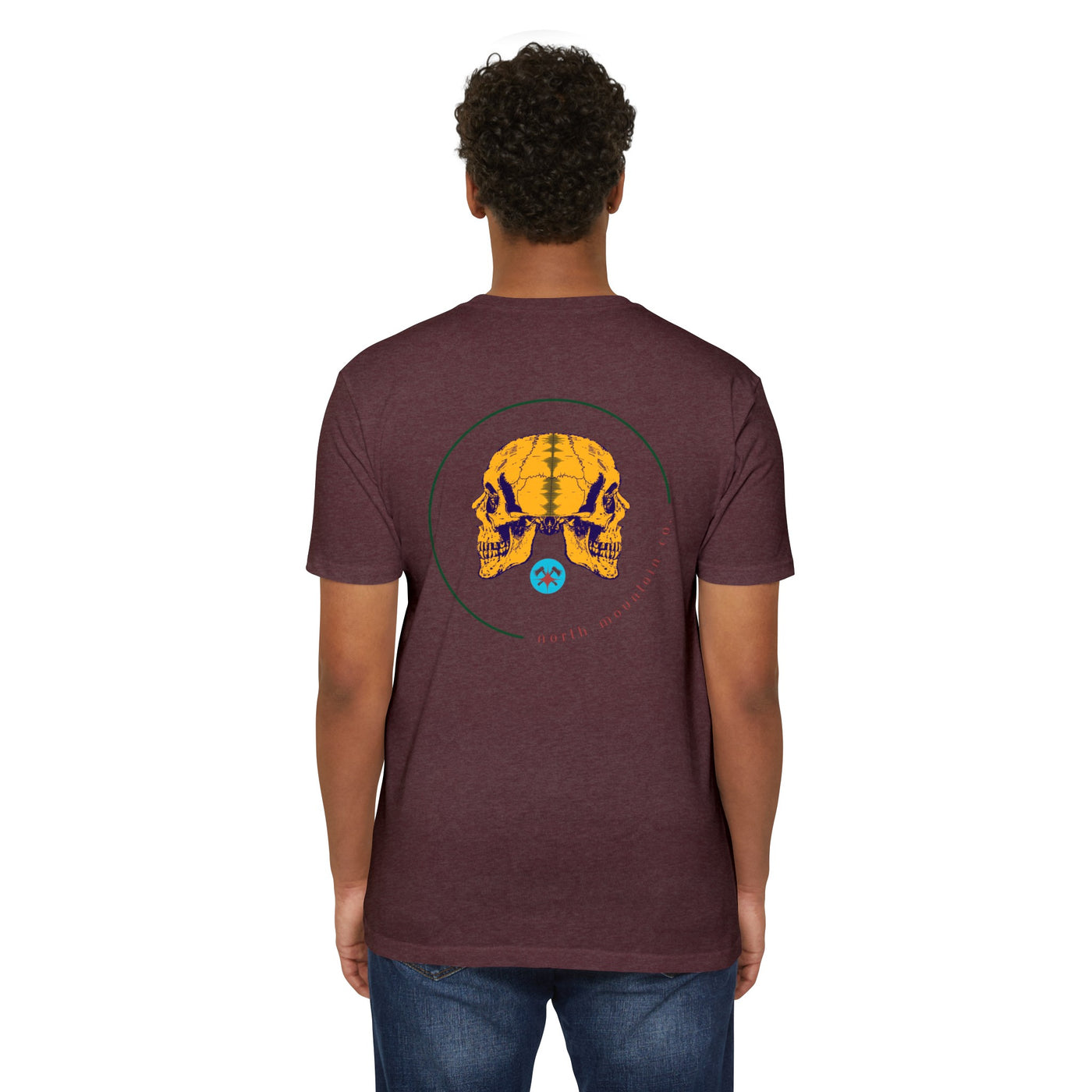 Twin Skulls CVC Jersey T-shirt