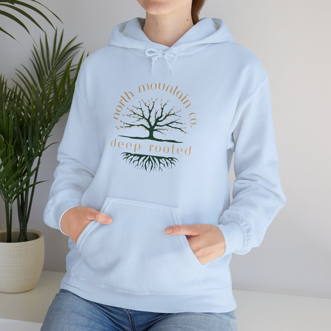 Roots Reach Deep Heavy Blend™ Hooded Sweatshirt