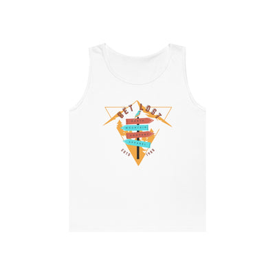 Get Lost  Heavy Cotton Tank Top