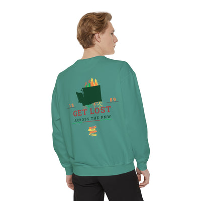 Across The PNW Garment-Dyed Sweatshirt