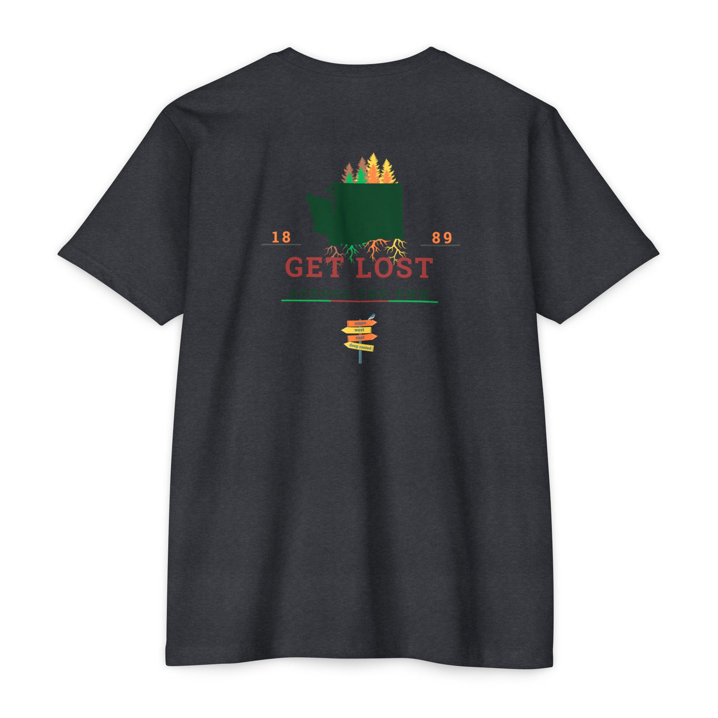 Across The PNW CVC Jersey T-shirt