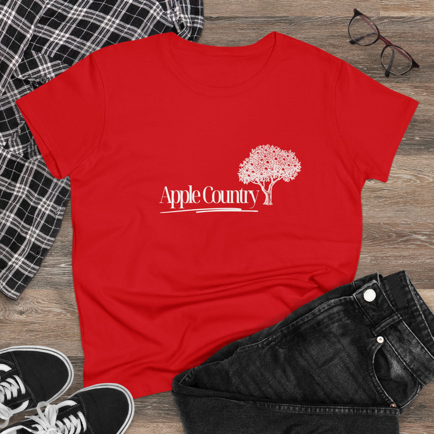 Apple Country Midweight Cotton Tee