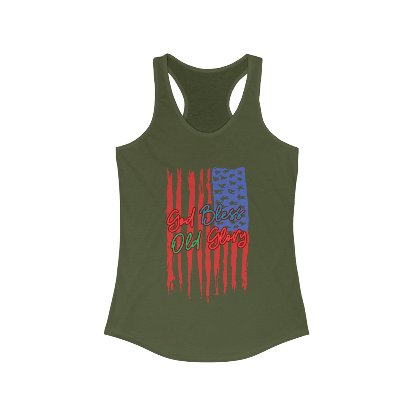 Old Glory Ideal Racerback Tank