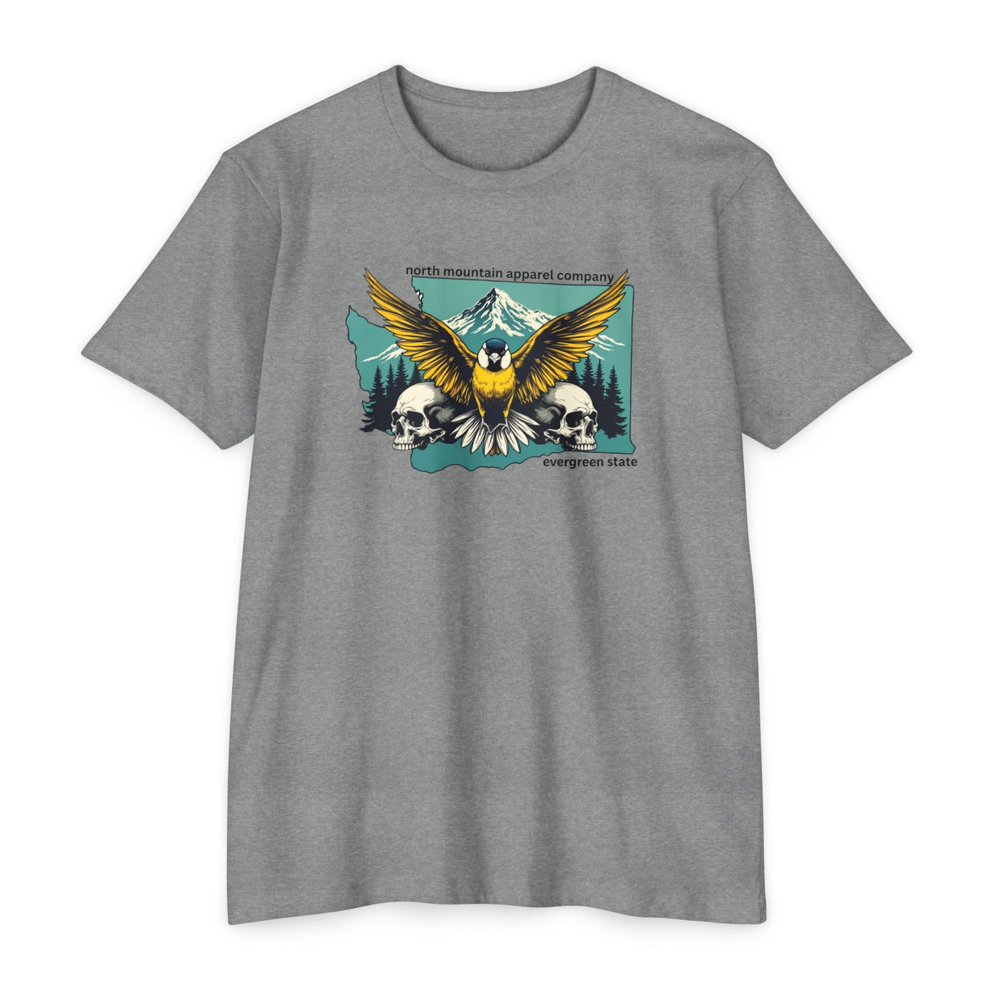 Flight Of The Evergreens CVC Jersey T-shirt